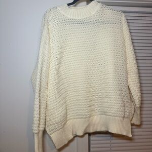 Cozy Cream Knit Sweater
